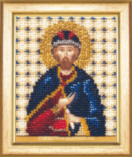 Чаривна мить | Икона Святой благоверный князь Роман. Размер - 9 х 11 см