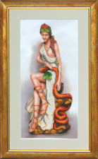 Чаривна мить | Богиня Гигиея. Размер - 18,5 х 38,8 см