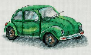 Панна | Зелёная машина. Размер - 19,5 х 11,5 см