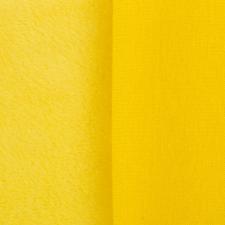 PLF-14-0756 Плюш трикотажный (50% хлопок 50% полиэстер), 50 х 50 см, цвет жёлтый