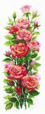 Риолис | Июльские розы. Размер - 20 х 50 см