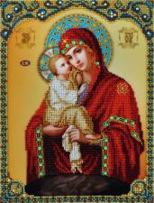 Икона Божией Матери "Почаевская". Размер - 21,5 х 28,5 см.