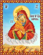 Почаевская икона Божией Матери. Размер - 13 х 17 см.
