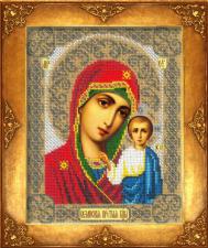 Богородица Казанская. Размер - 18 х 22,5 см