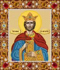 Святой Равноап.царь Константин. Размер - 13 х 15 см.