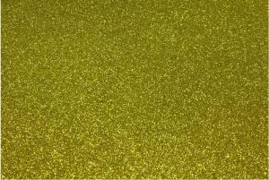 Глиттерный фоамиран (золотой). Размер - 20 х 30 см.