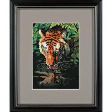 Роскошный тигр. Размер - 13 х 18 см