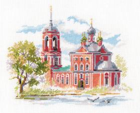 Переславль-Залесский. Сорокосвятская церковь. Размер - 22 х 18 см.